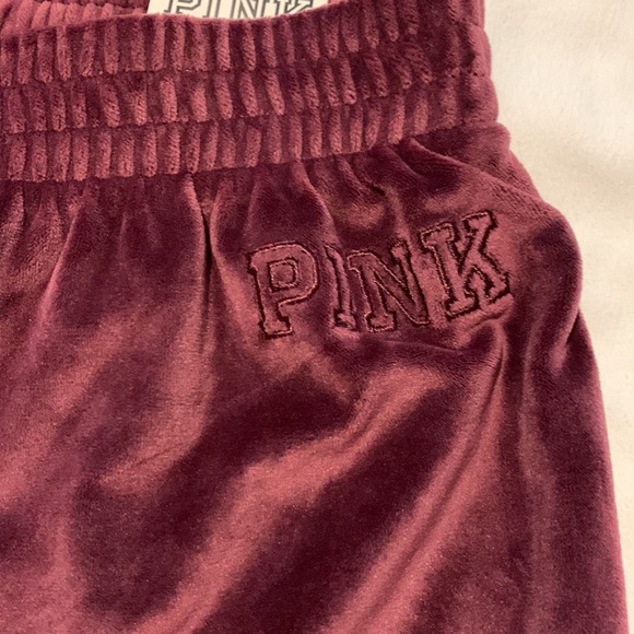 VS PINK Velour Pants - Picture 3 of 13